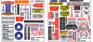 Storefront & Advertising Signs -- Main Street Storefront I