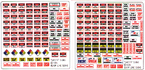 Storefront & Advertising Signs -- Safety, Warning, Misc.