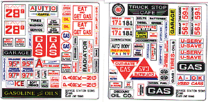 Storefront & Advertising Signs -- Service Station/Automotive