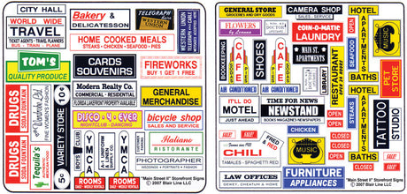 Storefront & Advertising Signs -- Main Street Storefront II-2