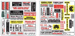 Storefront & Advertising Signs -- Main Street Storefront II-1