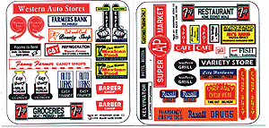 Storefront & Advertising Signs -- Main Street Storefront III