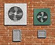 Wall Fans & Wall Vents - Kit -- 7 Fans & 15 Vents
