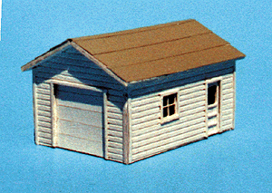One-Car Garage -- 2-3/4 x 1-3/4"  6.8 x 4.4cm