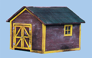 Section Car Toolhouse -- 2-1/8 x 1-3/4"  5.3 x 4.4cm