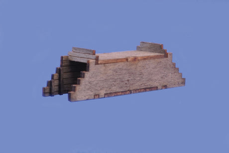 Wood Box Culvert -- 2.18 x 1/2 x 1/2"