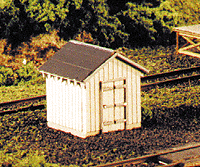 Coal Storage House -- Kit - 1-3/8 x 1-3/8"  3.4 x 3.4cm