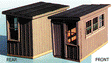 Scale House -- Kit - 3/4 x 1-3/4"  1.9 x 4.3cm-1