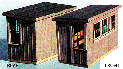 Scale House -- Kit - 3/4 x 1-3/4"  1.9 x 4.3cm-1
