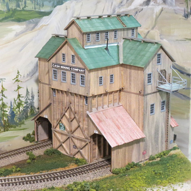 Cash Mine Works Ore House -- Kit - 7-1/2 x 8-1/2"  18.7 x 21.3cm-2