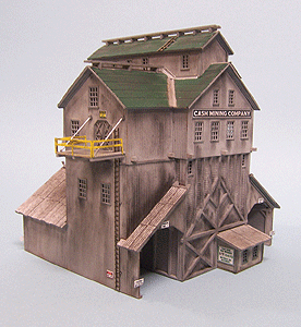Cash Mine Works Ore House -- Kit - 7-1/2 x 8-1/2"  18.7 x 21.3cm-1