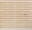 Two-Lane Wood Grade Crossing -- Kit (Laser-Cut Wood) pkg(12)
