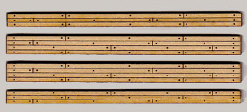 Grade Xing Strght 3-Rail
