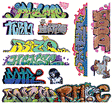 Graffiti Decals Mega Set -- Set #10 pkg(11)