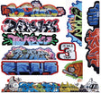 Mega Set Modern Tagger Graffiti Decals -- #14 pkg(10)