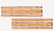 Wood Grade Crossing pkg(2) -- Two Lane