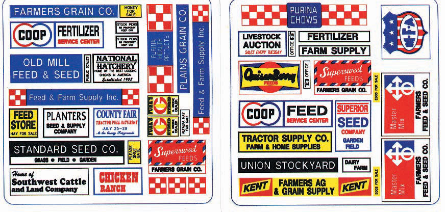 Feed & Seed Store Signs