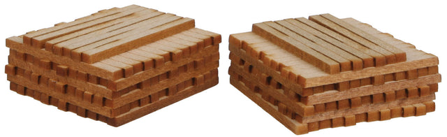 Pile O' Ties - Assembled -- Unstained pkg(2)