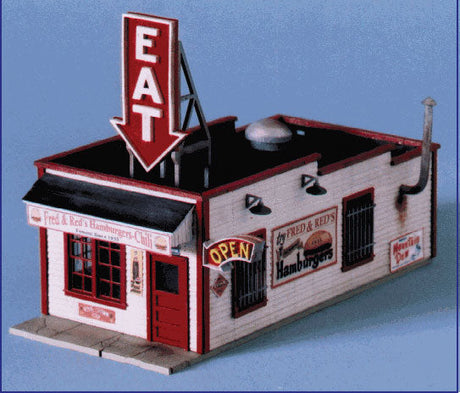 Fred & Red's Hamburgers -- Kit - 3-1/2 x 7-1/2"  8.9 x 19.1cm