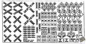 Highway Signs -- Regulatory Signs #1 (1948-Present; black, white)