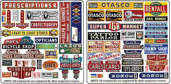 Printed Storefront & Advertising Signs -- Storefront Signs #4