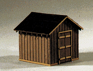 Coal Storage House -- 3/4 x 3/4"  1.8 x 1.8cm