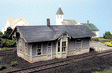 Chesapeake & Ohio Depot - Standard #1 Design -- Kit - 1-1/2 x 3-3/4"  3.7 x 9.3cm (20 x 50 Scale Feet)