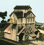 Cash Mine Works Ore House -- 4 x 4-1/2 x 5"  10 x 11.2 x 12.5cm