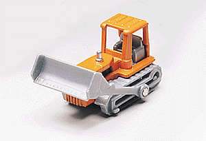 Construction Equipment - Bulldozer -- Orange