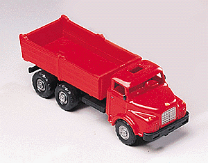 Construction Equipment - Dump Truck -- Red