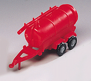 Construction Equipment - Trailers - Water Tank -- Red