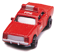 Emergency -- Fire Dept. Chief's Car (red)
