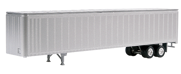 Trailer Only - 53' Dual-Axle Drywall Van -- Silver