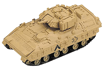 Military - US/NATO - Armored Fighting Vehicles -- M-3 "Bradley" Armored Personnel Carrier (Sand)