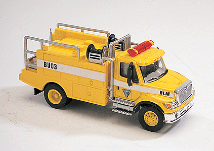 Emergency - International 7000 2-Axle Brush Fire Truck -- Bureau of Land Management