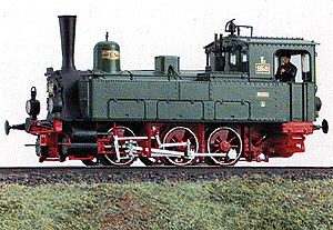 Steam Passenger DC -- Swabian Rlwy T3, 3 Crs, 8 Figs, 1 Music CD & "Swabian Railway" Brochure Er