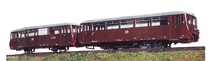 VT 172 Railbus Set -- Includes 1 Powered Unit and 1 Trailer