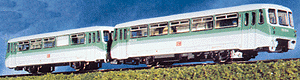 Railbus VT 772 Powered -- 2 Car Set DB