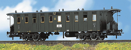 3rd Class Passenger Car -- EGD Stuttgart Cci 76 #34 417 Era II