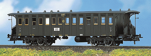 2nd/3rd Class Passenger Car -- EGD Stuttgart BCCi #31 003 Era II