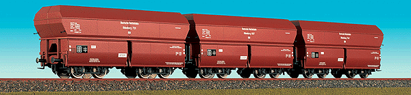 Coal Cars Set/3 -- OOT DRG Oldenburg 697, 731, 748