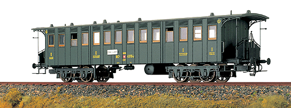 4 Axle Passenger Car -- SBB