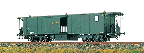 4 Axle Luggage Car -- SBB