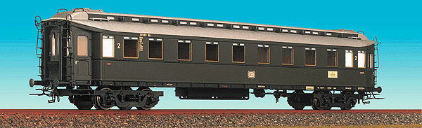 Express Train Coach Car B4u Pr 20 -- Deutsche Bahn (DB) #19 933 Mz