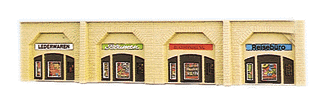Walls w/Shops -- 4-3/4 x 2" (12 x 5cm)