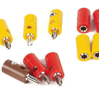 Plug & Socket For Marklin -- 8 Crosshole Plugs, 8 Sleeves