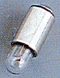 Push-In Bulb -- Clear, 3 x 2.55, 16V, 30mA