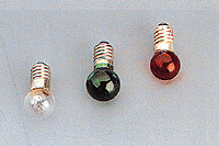 Thread Spherical Bulbs -- 3.5V, 200mA, Clear, 8mm