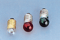 Bulbs for E10 Size Sockets -- 3.5V Clear, 200mA