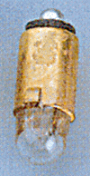 Push-In Bulb -- Clear, for Trix, 14V 50mA